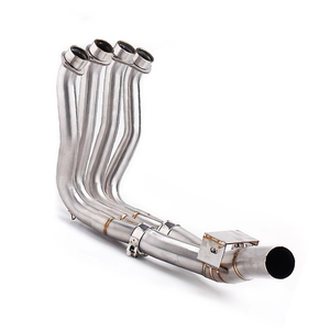 Système d'échappement complet pour <span class=keywords><strong>moto</strong></span> Yamaha FZS1000 FZ1 <span class=keywords><strong>FAZER</strong></span> 2006-2015, silencieux, tube intermédiaire avant - Product Image 6