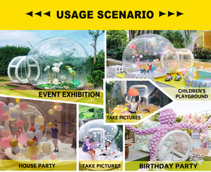 Winsun thương mại Nhà bị trả lại đám cưới ngoài trời PVC Inflatable bong bóng lều cho sự kiện khách sạn bữa tiệc sinh nhật - Product Image 4