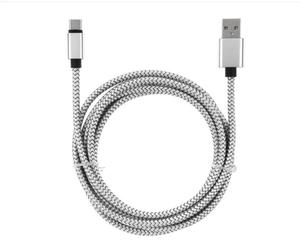 Đầy Màu Sắc Nylon Bện Nylon Nhôm 30 Cm 1M 2M 3M Kích Thước Khác Nhau Micro Cáp Dữ Liệu USB CB28 - Product Image 6