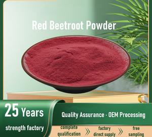 100% 순수 벌크 유기농 적색 비트 뿌리 추출물 (10:1), 식품 및 음료 제조용 공장 공급 원료 - Product Image 2