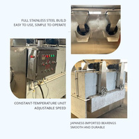 Machine de torréfaction d'amandes professionnelle, industrielle et commerciale de haute qualité, à chauffage électrique ou au gaz, 300kg 400kg/H, fournisseur d'usine