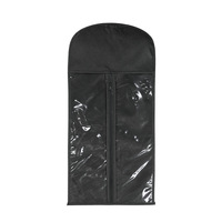 YANYI – sac de rangement de perruques en satin personnalisé avec cintre pour cheveux en soie, emballage en pvc, sac en plastique transparent pour perruques