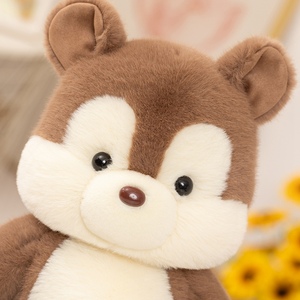 ของเล่นตุ๊กตาสัตว์ผ้ากำมะหยี่ลายทางสีเหลืองน่ารักกับช้างตัวน้อยของเล่นนุ่มพิเศษสำหรับเป็นของขวัญวันเกิดของเด็ก - Product Image 5
