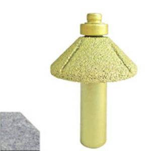 Mata Gerinda bulat Penuh Vacuum Brazed bentuk berbeda pemotong penggilingan berlian untuk batu granit tepi marmer dengan pisau 1/2" - Product Image 2