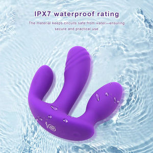Vibratore 3 <span class=keywords><strong>in</strong></span> 1 per Punto G, <span class=keywords><strong>Plug</strong></span> <span class=keywords><strong>Anale</strong></span> con Telecomando, Mini Stimolatore Clitorideo da Mutandina con Masturbatori per Vagina, Dildo e Sex Toys - Product Image 5