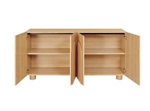 Khắc lưu trữ ngực 4 cửa Tủ <span class=keywords><strong>sideboard</strong></span> cho nhà phòng khách văn phòng khách sạn hoặc Bar - Product Image 2