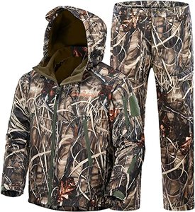 Shero Nouvelle Tenue de <span class=keywords><strong>Chasse</strong></span> pour Hommes, Veste et Pantalon Camouflage Résistants à l'Eau et Isolés - Product Image 3