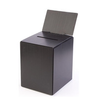 Petite urne de taille personnalisée en feuille ondulée PP pliante recyclable Coroplast boîte postale en plastique pour le ménage
