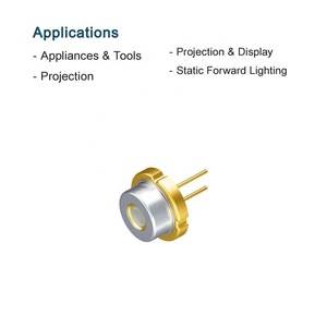 Diode laser bleue 440 nm à 455 nm en boîtier <span class=keywords><strong>TO90</strong></span>, Ams-OSRAM PLPT9 450LB_E A01, pour projection d'éclairage direct statique - Product Image 1