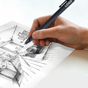 Los Mejores Bolígrafos Retráctiles de Plástico Baratos al por Mayor con Revestimiento de Goma Multicolor y Logotipo Personalizado Impreso OEM para Papelería - Product Image 3