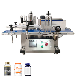 Máquina Etiquetadora Automática para Botellas Redondas, para Agua, Aceite, Jugo, Cosméticos, Bebidas, Botellas de Vidrio, Frascos de Plástico y Latas - Product Image 1