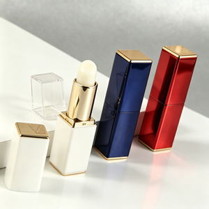 Baume à lèvres carré OEM ODM sous marque privée, logo personnalisé, hydratant et nourrissant, tube de rouge à lèvres, cosmétiques pour les lèvres, usine - Product Image 4