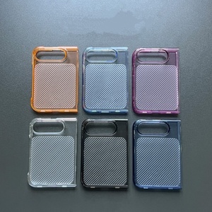 Coque de téléphone en PC rigide, texture carbone, anti-jaunissement, anti-traces de doigts, nouveau design, prix abordable pour iPhone DUO - Product Image 6