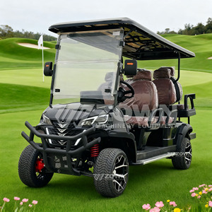 Carrito de Golf Eléctrico de 6 Plazas Directo de Fábrica, Batería de Litio de 48V, Motor Potente, Homologado para Circular por la Calle, para Servicio de Transporte en Hoteles - Product Image 5