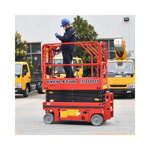 Mini Plataforma Elevadora Eléctrica de Tijera de 4m, 6m, 8m, Elevador Vertical Móvil en Venta - Product Image 6