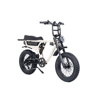 Vélo de montagne électrique en alliage d'aluminium Bafang durable 2025, 20 pouces, 1000 W, pneus larges, suspension intégrale, freins à disque hydrauliques, adulte - Product Image 1