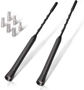<span class=keywords><strong>Antena</strong></span> Telescópica de Acero Inoxidable <span class=keywords><strong>para</strong></span> Radio FM Externa, <span class=keywords><strong>Dipolo</strong></span> de Media Onda <span class=keywords><strong>Multibanda</strong></span> de 170 mm y 433 MHz, Ganancia de 5 dBi, VSWR Máximo de 1.5 - Product Image 2