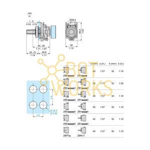 Schneider Electric ZB4BD9127 - Neuf - Product Image 1