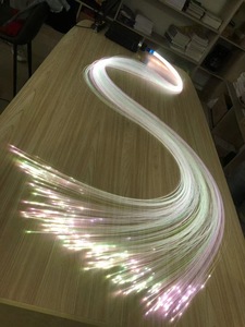 Poof fluororesin nhựa sợi quang ánh sáng kết thúc phát sáng cáp cho tùy chỉnh thiết kế trong nhà đầy sao bầu trời trần trang trí - Product Image 3