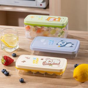 Moule à glaçons écologique en gros, 10 cubes en plastique PET TPR avec pelle et boîte de <span class=keywords><strong>rangement</strong></span> pour la <span class=keywords><strong>cuisine</strong></span> - Product Image 4