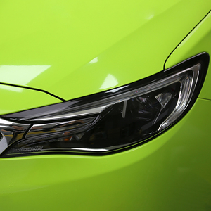 HOHOFILM - Película Protectora para <span class=keywords><strong>Faros</strong></span> Delanteros de Automóvil, Autoadhesiva, Hidrófuga, Resistente a los Arañazos, Resistente a los Rayos UV, VLT 30%, Color Negro Oscuro, TPU, PPF - Product Image 4