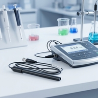 Électrode de laboratoire à sortie de signal analogique pour oxygène dissous galvanique, sonde OEM DO, capteur d'eau avec analyseur d'oxygène dissous BNC