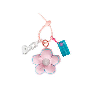 Encantador llavero <span class=keywords><strong>de</strong></span> flores con cordón en los accesorios del <span class=keywords><strong>teléfono</strong></span>, bonitos adornos para mochila, colgante, llavero, correa <span class=keywords><strong>de</strong></span> cordón para cadena <span class=keywords><strong>de</strong></span> <span class=keywords><strong>teléfono</strong></span> - Product Image 3