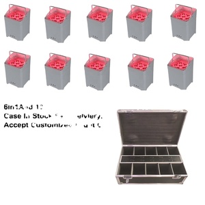 <span class=keywords><strong>2025</strong></span> mới hengyu 6*18W rgbwauv DJ đám cưới pin thiết bị chiếu sáng sân khấu Powered <span class=keywords><strong>LED</strong></span> <span class=keywords><strong>uplight</strong></span> wifi không dây DMX Đèn sân khấu - Product Image 2