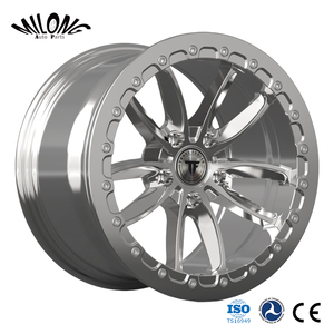 Rines de Carreras Drag Racing Beadlock Street Fighter, Ruedas Forjadas 5x120 para Chevrolet Camaro Corvette C8 C7 C6 C5 Impala Ss - Product Image 1