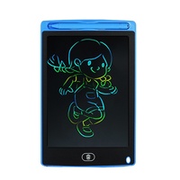 Tablette d'écriture LCD 8,5 pouces, écran coloré, tableau de gribouillage électronique pour enfants, dessin, maison, bureau, mémo