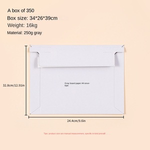 <strong>Kraft</strong> Paper Cross-Border Express <strong>Envelope</strong> for <strong>A4</strong> Foreign Trade E-Commerce Logistics Self-Adhesive Sealed Waterproof File Shoes - Product Image 5