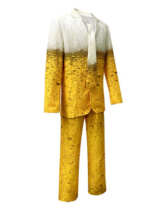 2025 hommes nouveau Style costume et robe pour femmes jaune bière Festival <span class=keywords><strong>tenue</strong></span> pour Performa Offre Spéciale saison usage spécial Costume - Product Image 5