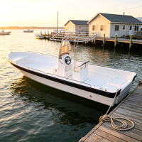 7m 23ft en fibre de verre pas cher console centrale yacht à vendre