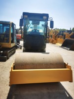 Rouleau compresseur à simple tambour XS600J de 6 tonnes, modèle 2022, moteur d'origine 36 kW, peu utilisé, pour usage agricole, en stock