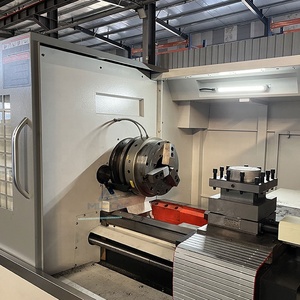 Nhiệm vụ nặng nề hai mâm cặp CNC Lathe Ống threading CNC Lathe giá máy qk1338 - Product Image 3