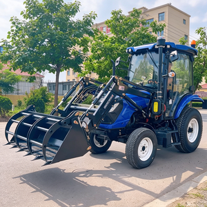 Tractor Agrícola 4x4 de 120HP con Cabina, Sistema Hidráulico Robusto y Elevación Alta para Operaciones Agrícolas Modernas - Product Image 3