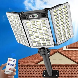 Potente Lámpara Solar LED para Exteriores, Jardín, Casa, Patio, Lámpara de Pared, Panel Exterior Impermeable con Sensor de Movimiento, Farola - Product Image 1