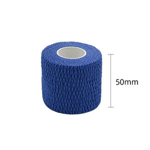 <span class=keywords><strong>Bande</strong></span> de contention élastique en coton auto-adhésive 4,5 m, 5 cm x 4,5 m, pour haltérophilie, protection légère EAB, motif personnalisé - Product Image 1