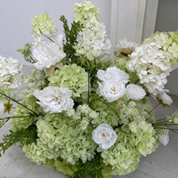 Groothandel Luxe Op Maat Gemaakte Zijden Bloembol Kunstbloem Tafeldecoratie voor Bruiloft Feest Ceremonie Decoratie