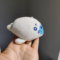 Océan Animal Porte-clés Pendentif Requin Porte-clés Doux Kawaii Mignon Peluche Animal Poupée Requin En Peluche Jouet Porte-clés