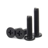 Vis à tête fraisée cruciforme en acier noir SUS304 316 extra longues métriques norme DIN