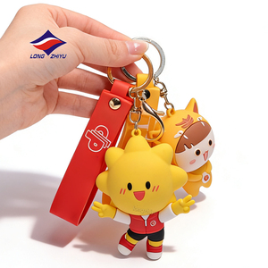 Proveedor <span class=keywords><strong>de</strong></span> Llaveros con Logotipo Longzhiyu 20Y, Llavero con Figura <span class=keywords><strong>de</strong></span> Animal en 3D, Colgante <span class=keywords><strong>de</strong></span> Silicona para Bolsa, Llaveros Personalizados, Llavero <span class=keywords><strong>de</strong></span> Muñeca <span class=keywords><strong>de</strong></span> PVC - Product Image 4