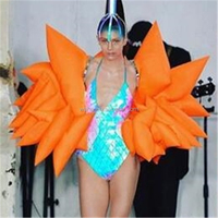 Costume de performance gonflable Sexy Parade pour carnaval, avec matériau Oxford/PVC, taille personnalisée, pompe à air électrique