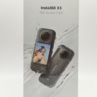 Cámara de Acción Insta360 X3 4K Ultra HD, Resistente al Agua hasta 10 m, Zoom Óptico de 10x-20x, Edición con IA, Video Deportivo Profesional