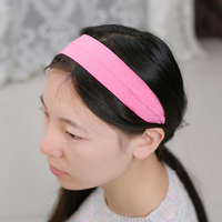 Bandeau de sport élastique doux unisexe, bandeau de spa pour femmes et hommes, bandeau anti-transpiration, bandeau de maquillage, bandeau de bain pour la course à pied et le yoga