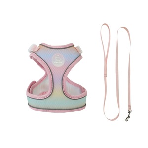 SinSky Manufacturer New Design Rainbow <strong>Cat</strong> Dog <strong>Harness</strong> Set Hard Wearing Terylene Walking Dog <strong>Cat</strong> <strong>Harness</strong> and Leash - Product Image 2