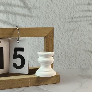 Moldes de silicona hechos a mano Kingnoo para adornos decorativos DIY, estilo europeo, portavelas, herramientas para pasteles de forma irregular - Product Image 3