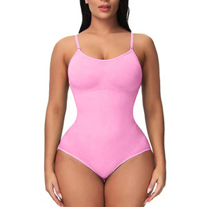 Body Sculptant Intégral Femme sans Couture en Jersey Gainant <span class=keywords><strong>Minceur</strong></span> Yoga avec Effet Rehausse-Fesses Respirant - Product Image 2