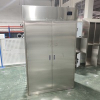 Armoire de séchage intelligente robuste en acier inoxydable avec circulation d'air pour vêtements de travail sans poussière