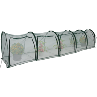 Couverture en filet flexible pour serre de jardin, protection pour la culture des fruits et légumes, cloche de jardin, fournitures de jardinage